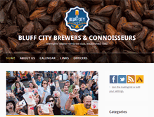 Tablet Screenshot of bluffcitybrewers.com